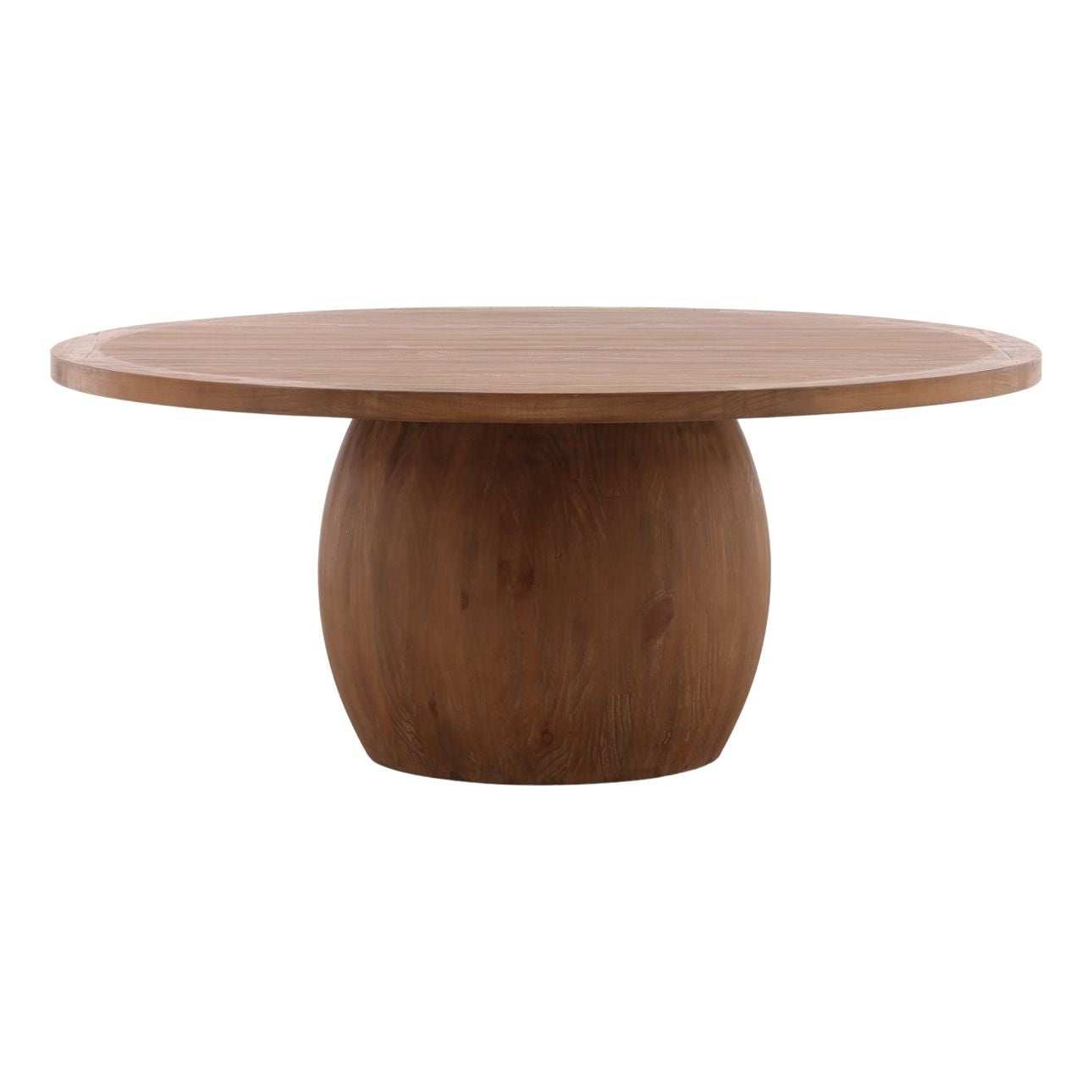 Brown Reclaimed Pine Wood Table 72 in Wide