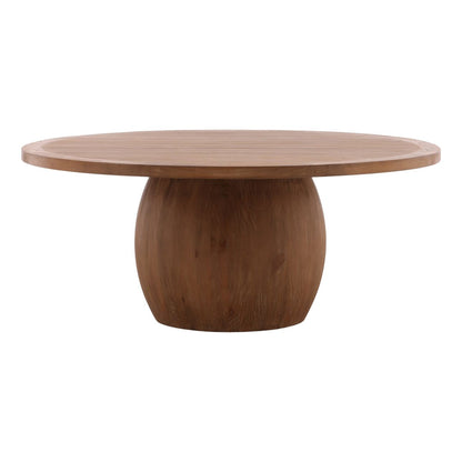 Brown Reclaimed Pine Wood Table 72 in Wide