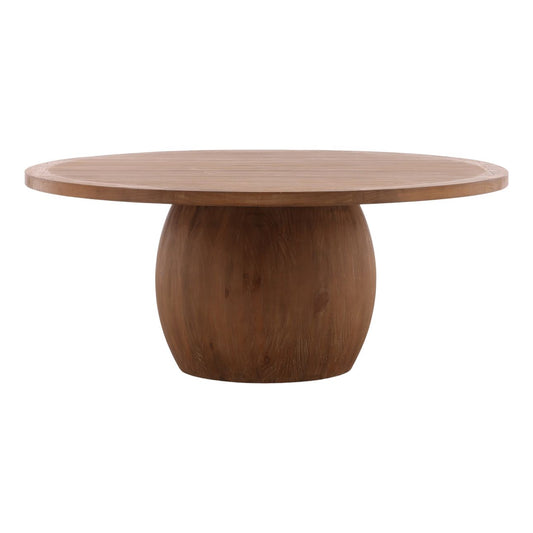 Brown Reclaimed Pine Wood Table 72 in Wide