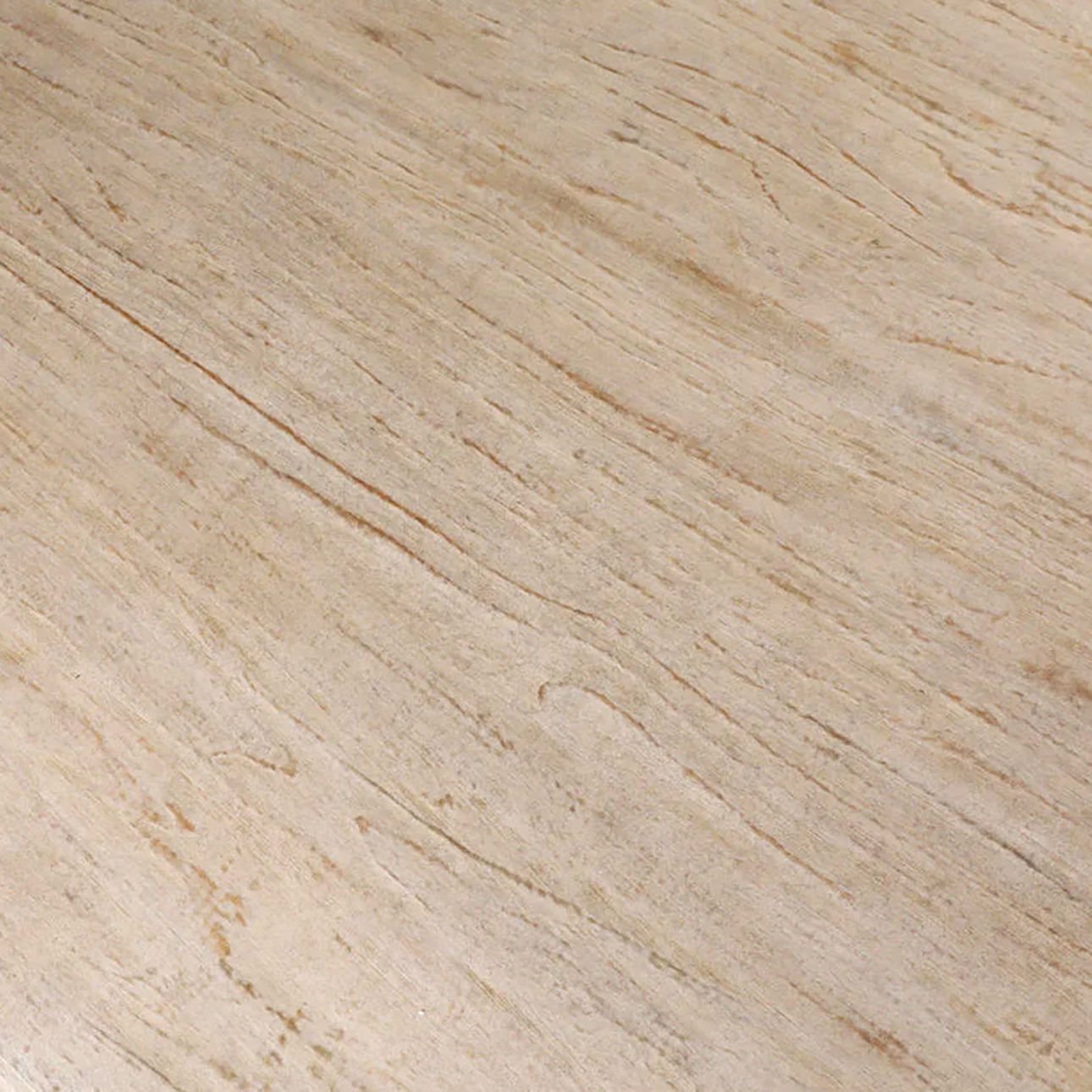 Light Warm Wash Finish Reclaimed Pine Wood Table 48 in Wide