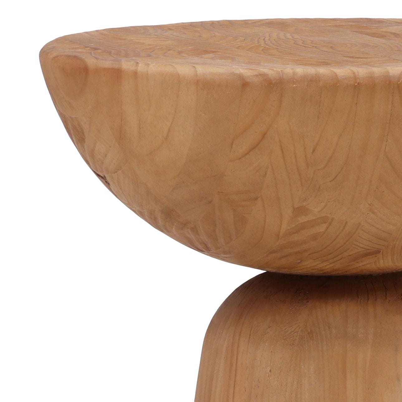 Natural Finish Reclaimed Pine Wood Table 18 in Wide