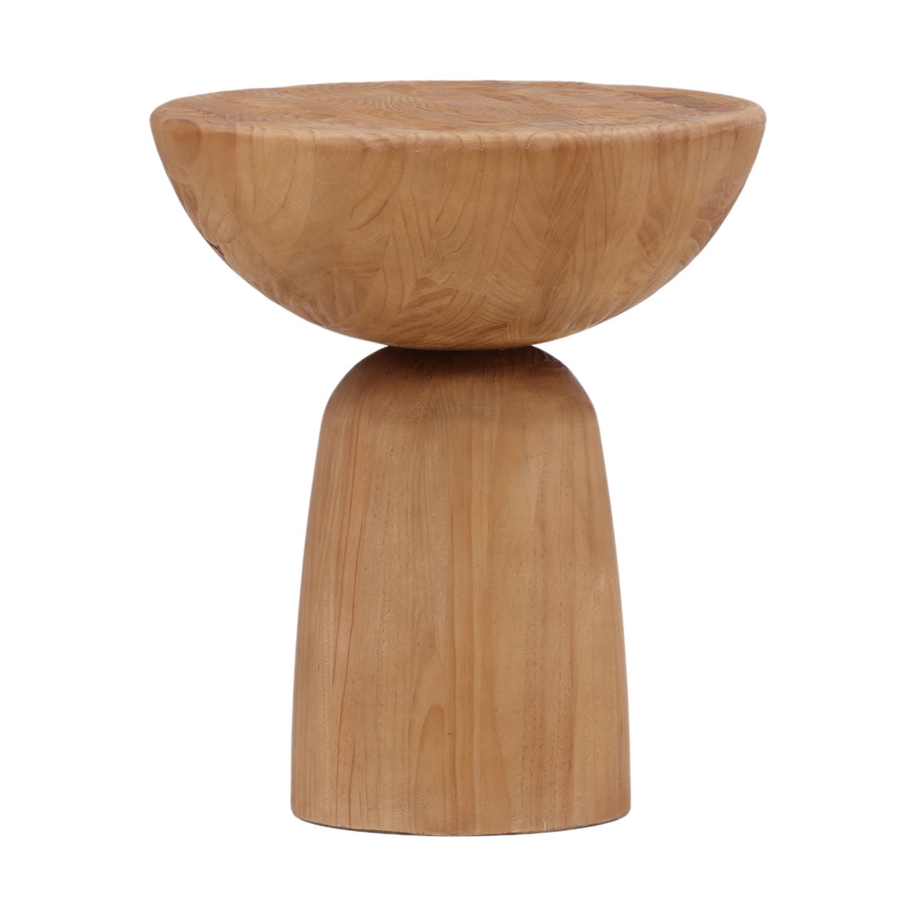 Natural Finish Reclaimed Pine Wood Table 18 in Wide