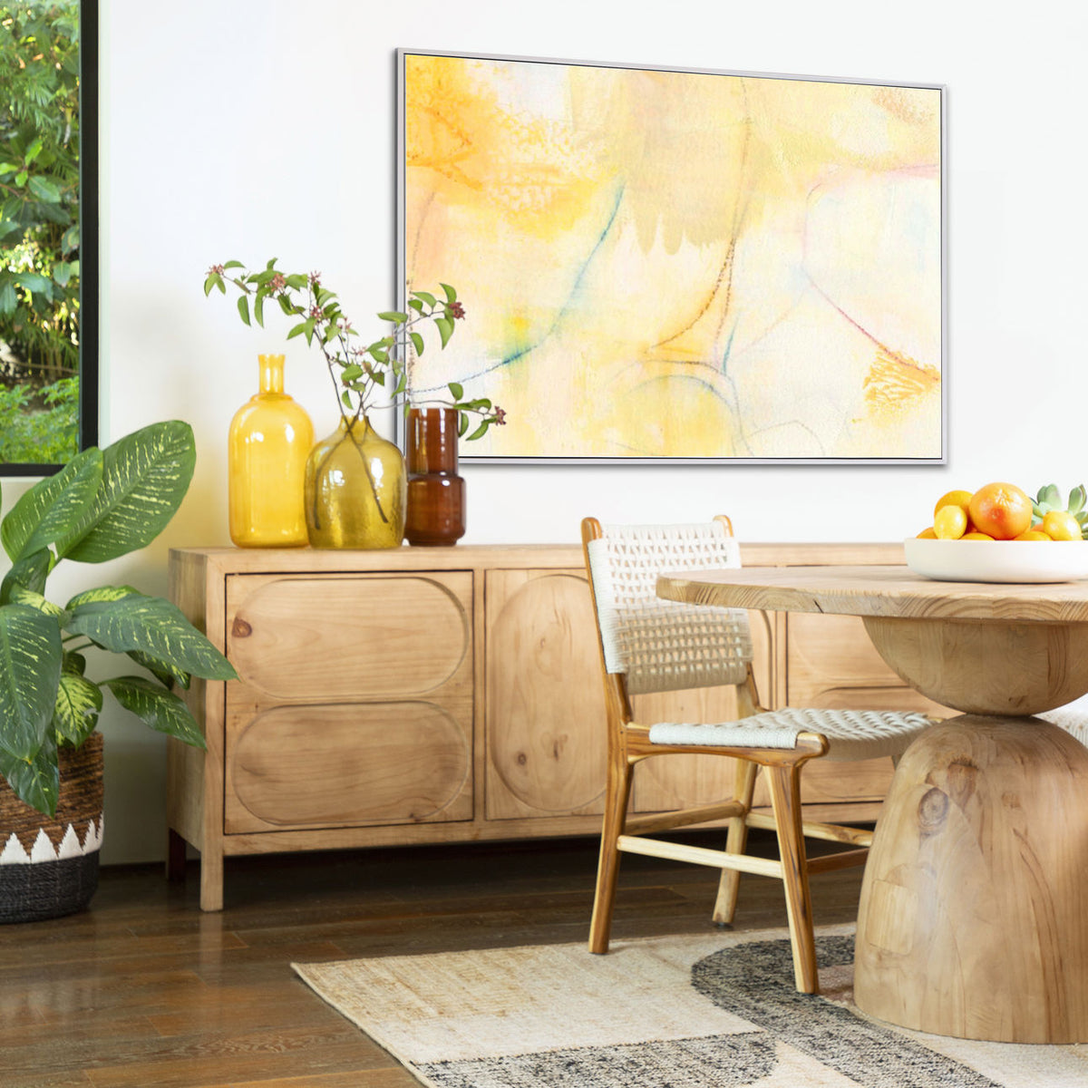 Crafted Reclaimed Pine Wood Dining Table