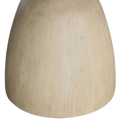 Light Warm Wash Reclaimed Pine Wood Table 48 in Wide