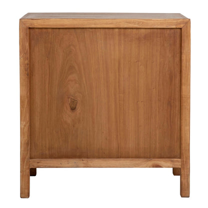 Natural Finish Reclaimed Pine Wood Sideboard 30 in Wide