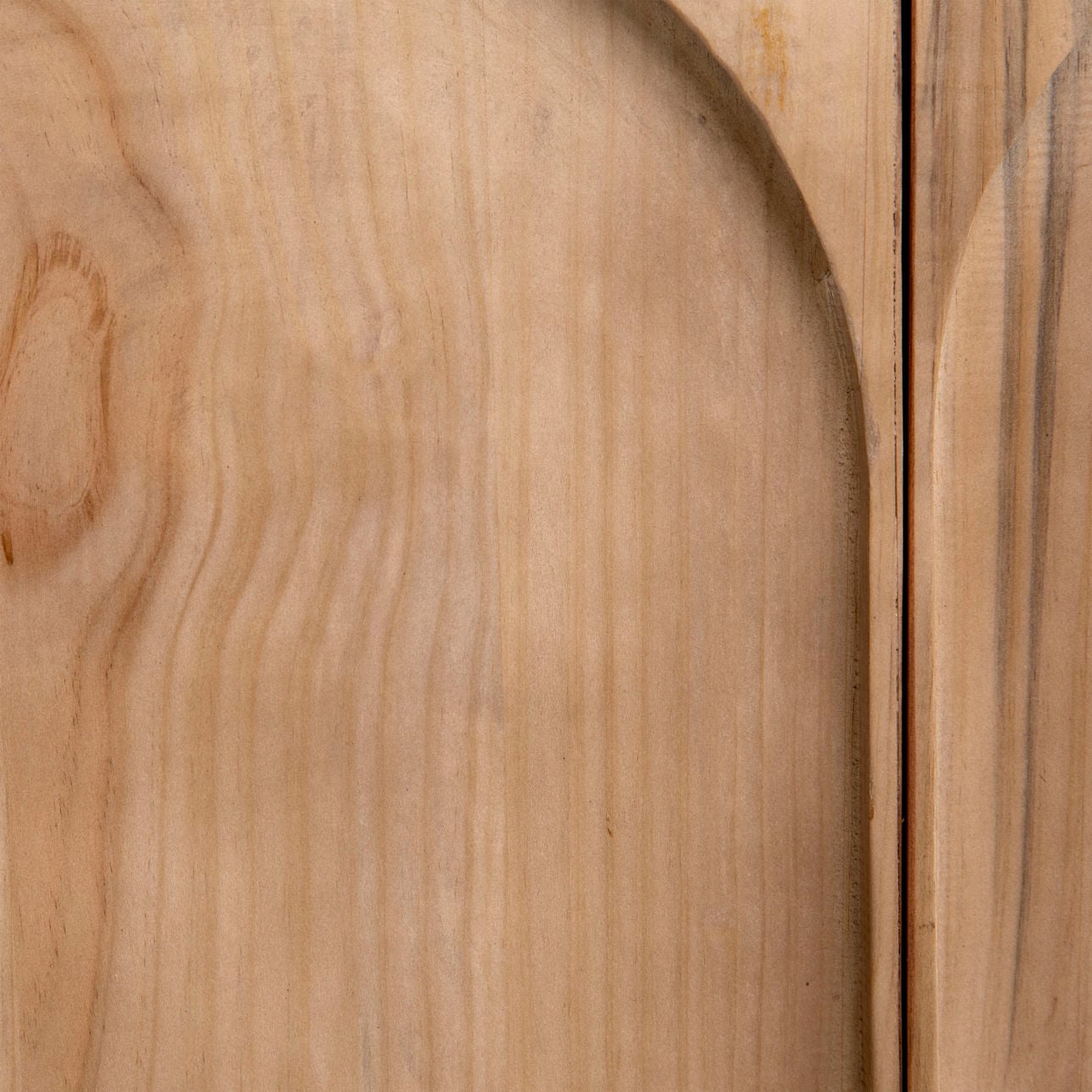 Natural Finish Reclaimed Pine Wood Sideboard 30 in Wide