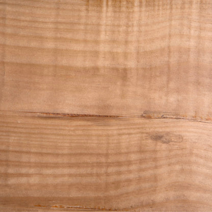 Natural Finish Solid Reclaimed Pine Wood Table 48 in Wide