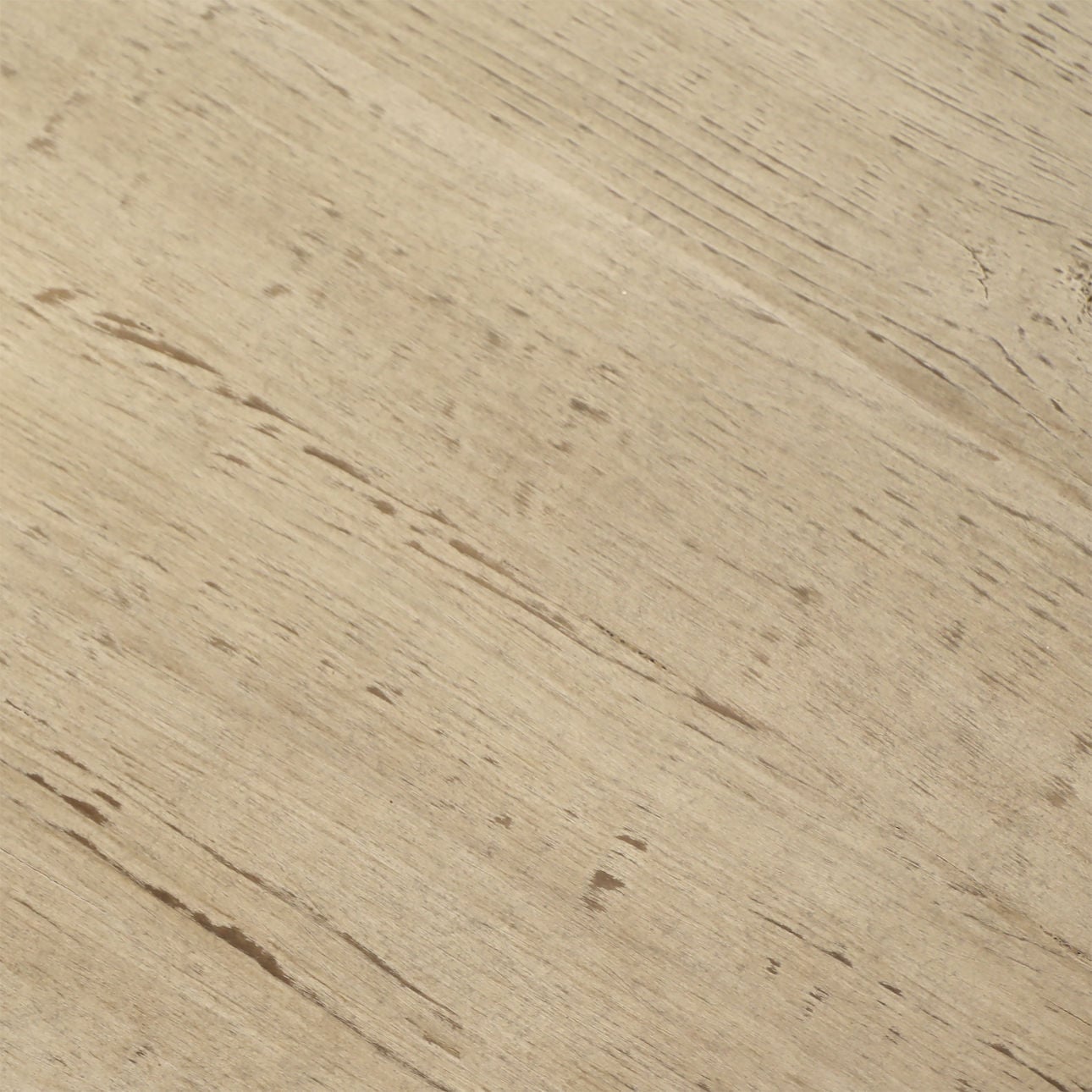 Light Warm Wash Finish Reclaimed Pine Wood Table 30 in Wide