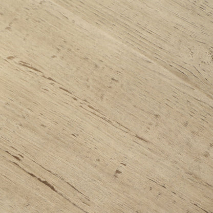 Light Warm Wash Finish Reclaimed Pine Wood Table 30 in Wide
