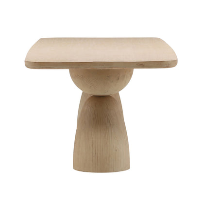 Light Natural Reclaimed Pine Wood Table 101.5 in Wide