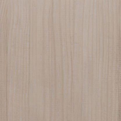 Whitewash Reclaimed Pine Wood Sideboard 110.5 in Wide