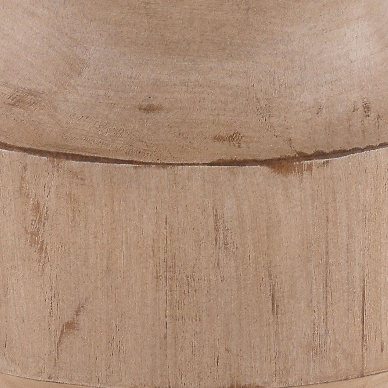Light Warm Wash Reclaimed Pine Wood Table 22 in Wide