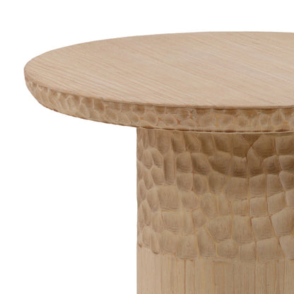 Light Natural Reclaimed Pine Wood Table 24 in Wide