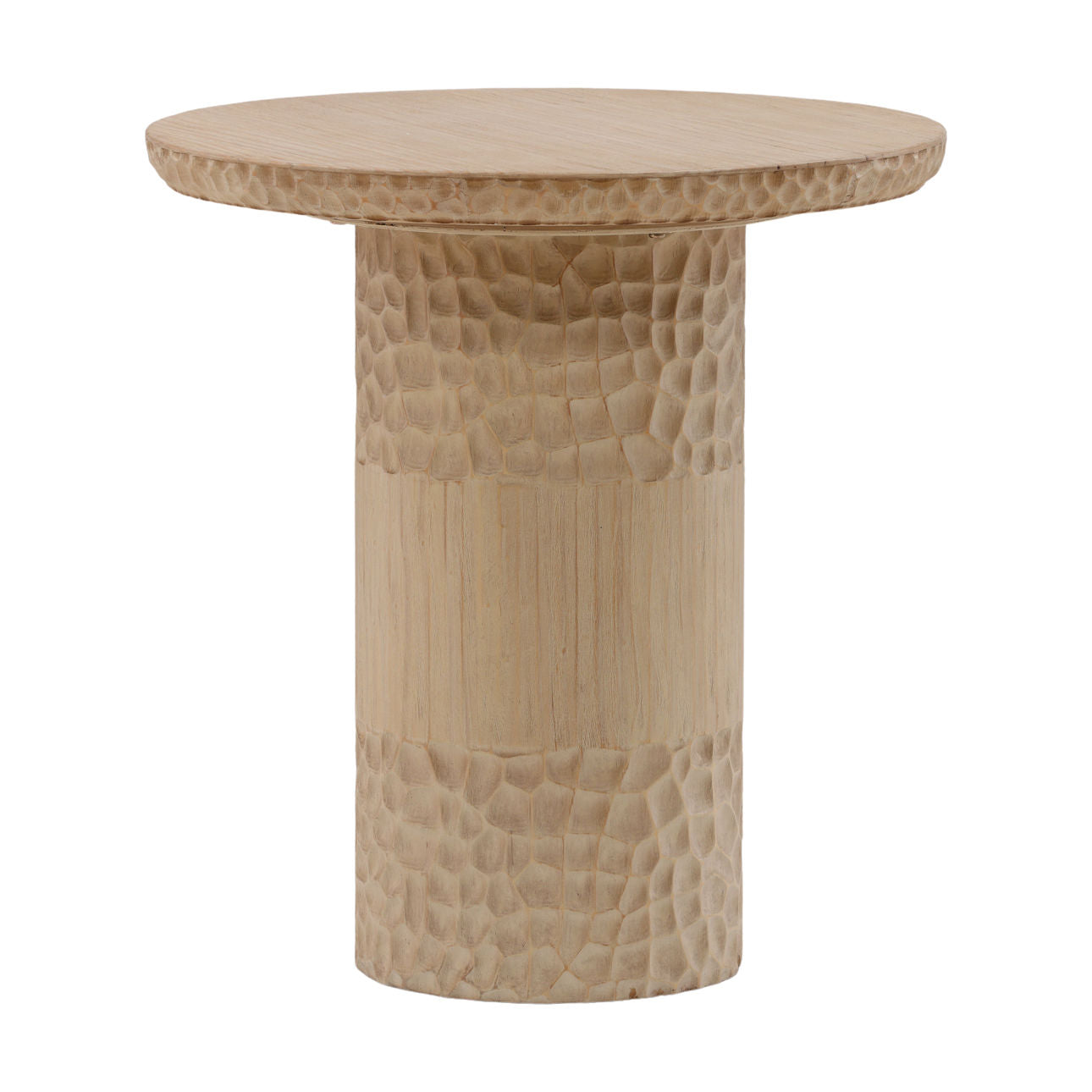 Light Natural Reclaimed Pine Wood Table 24 in Wide
