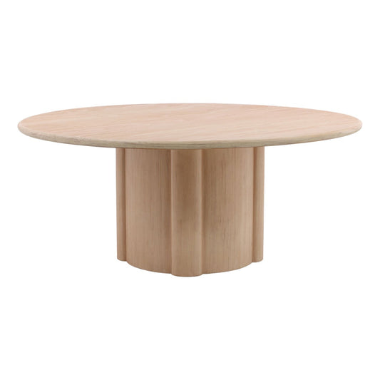 Refined Reclaimed Pine Wood Dining Table
