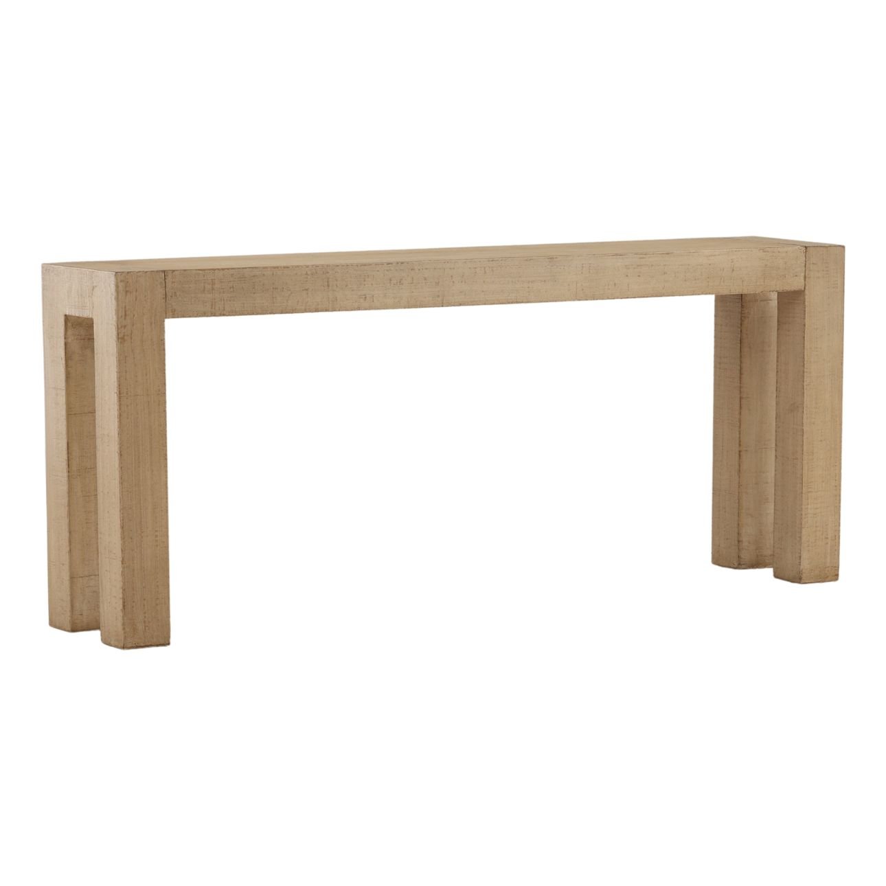 Light Warm Wash Reclaimed Pine Wood Table 71 in Wide