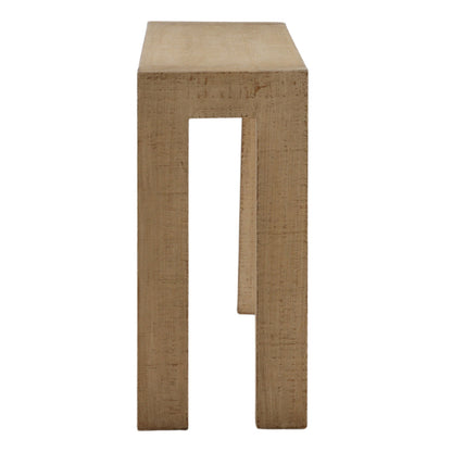 Light Warm Wash Reclaimed Pine Wood Table 71 in Wide