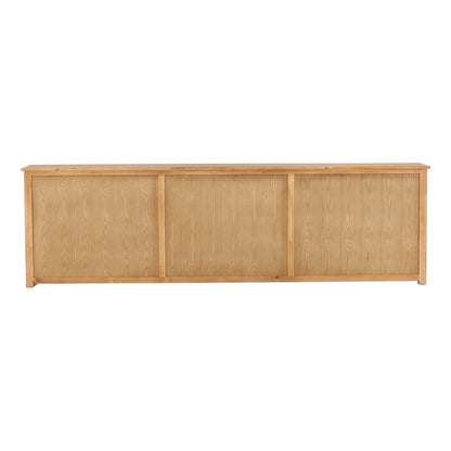Brown Reclaimed Pine Wood Sideboard 109 in Wide