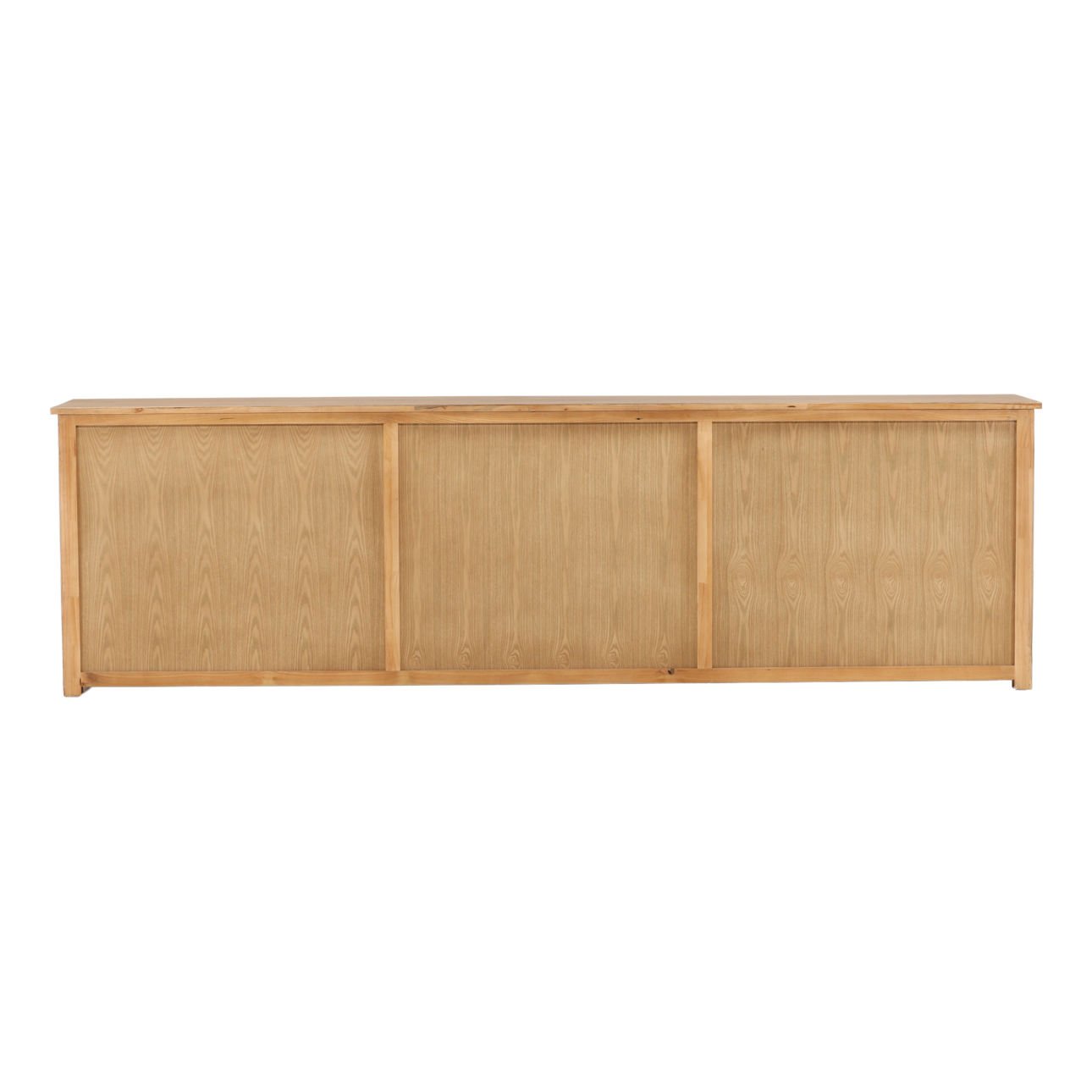 Brown Reclaimed Pine Wood Sideboard 109 in Wide
