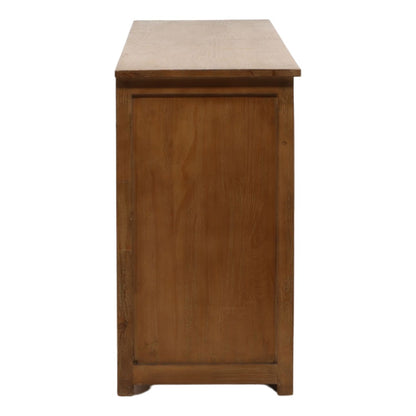 Brown Reclaimed Pine Wood Sideboard 109 in Wide