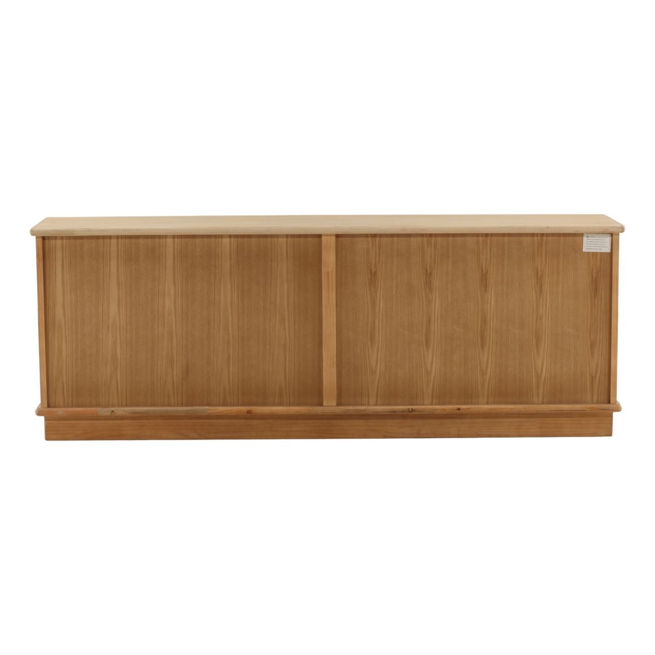 Light Natural Reclaimed Pine Wood Sideboard 86.5 in Wide