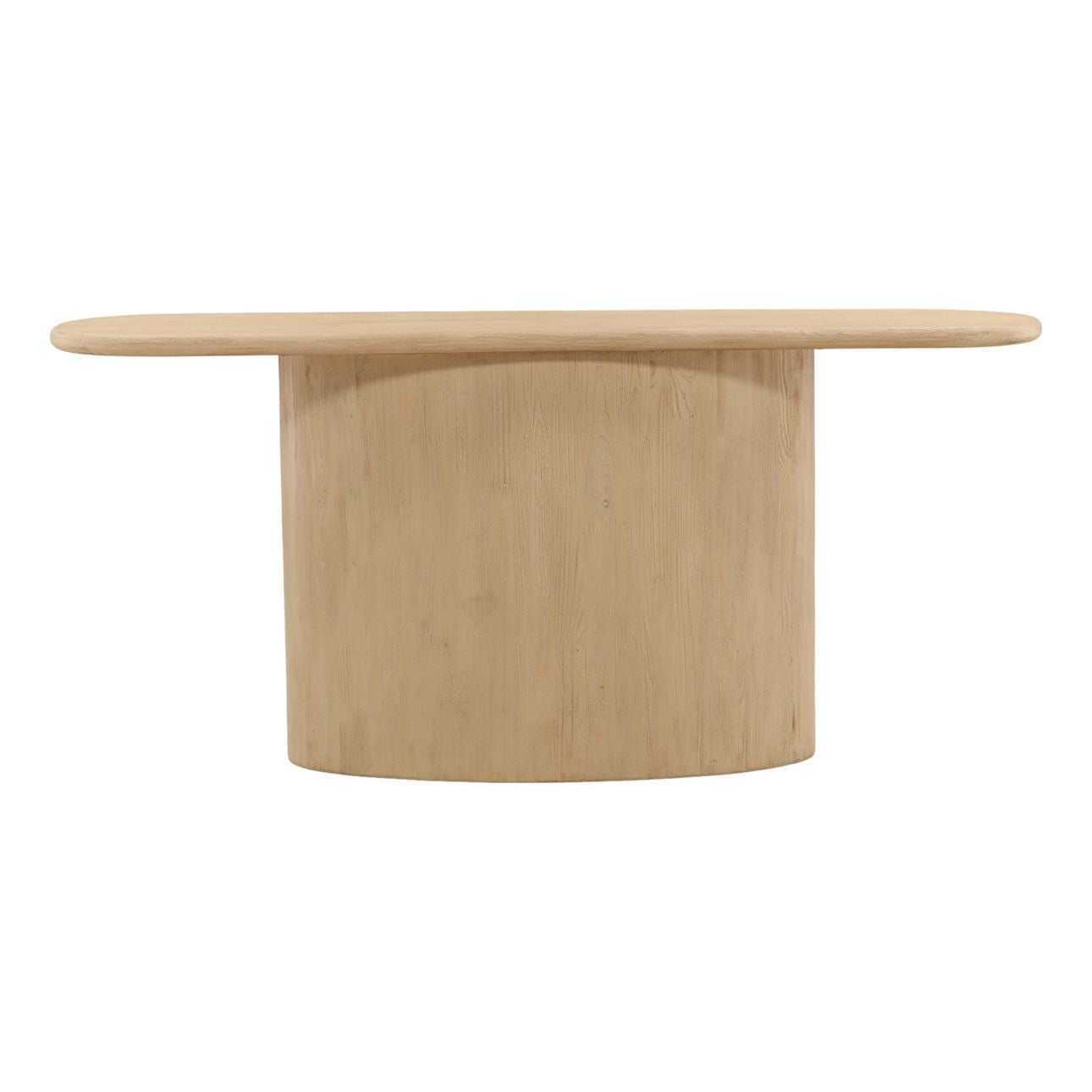 Light Natural Reclaimed Pine Wood Table 66 in Wide