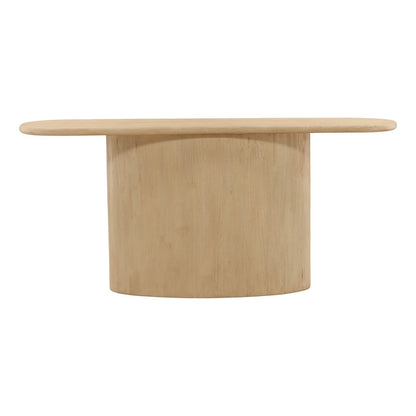 Light Natural Reclaimed Pine Wood Table 66 in Wide