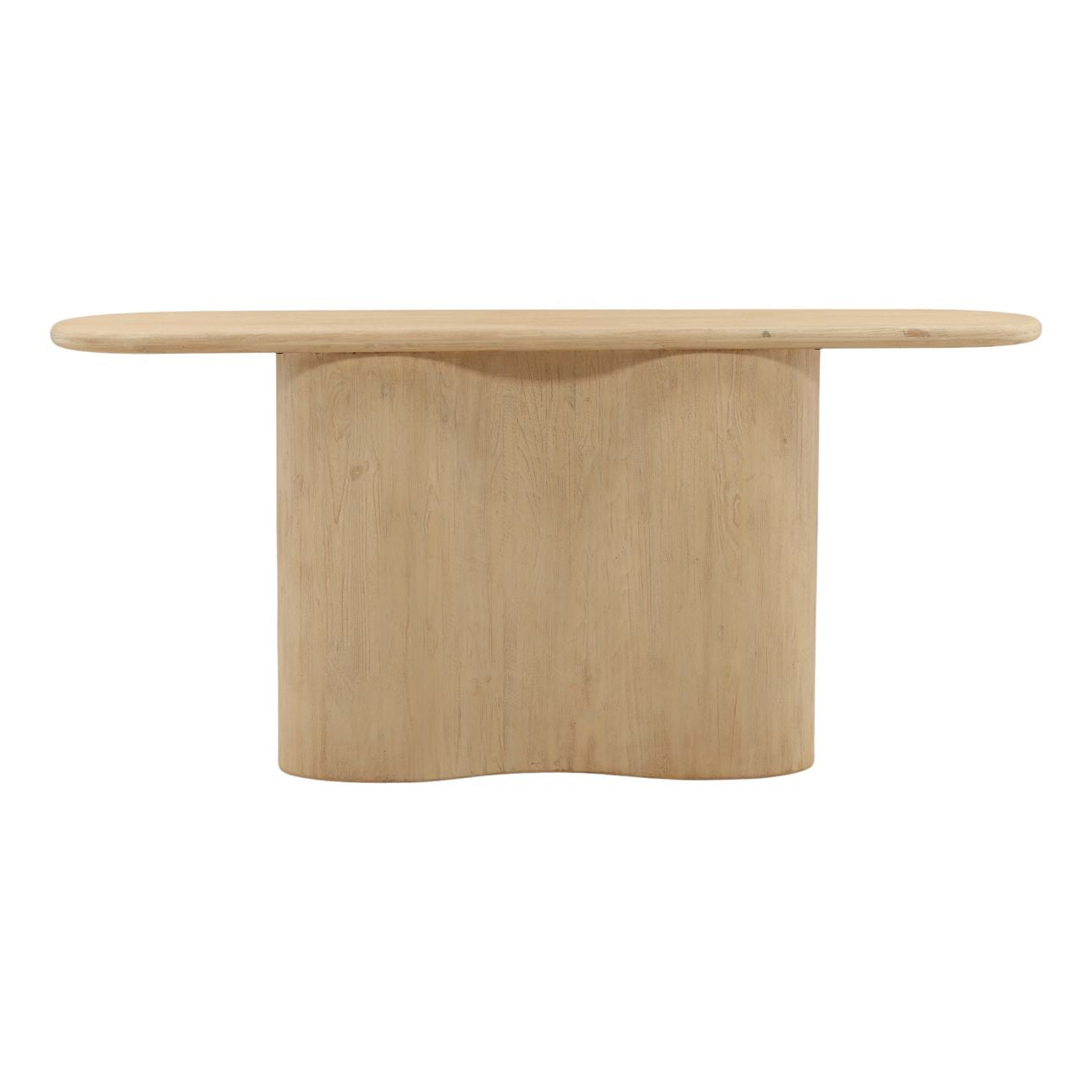 Light Natural Reclaimed Pine Wood Table 66 in Wide