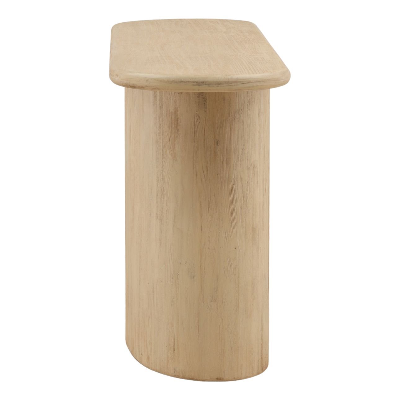 Light Natural Reclaimed Pine Wood Table 66 in Wide