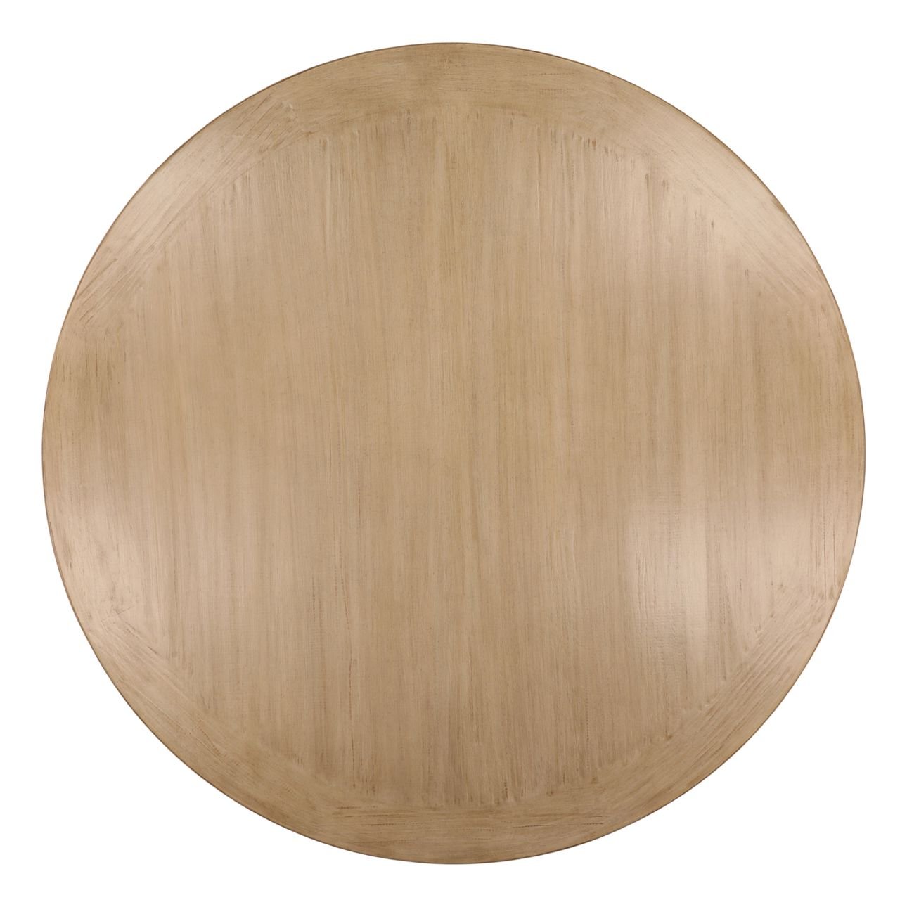 Light Warm Wash Reclaimed Pine Wood Table 59 in Wide