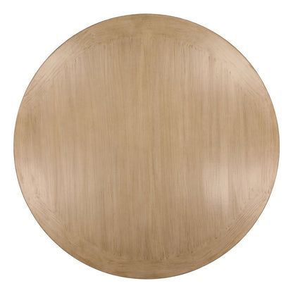 Light Warm Wash Reclaimed Pine Wood Table 59 in Wide