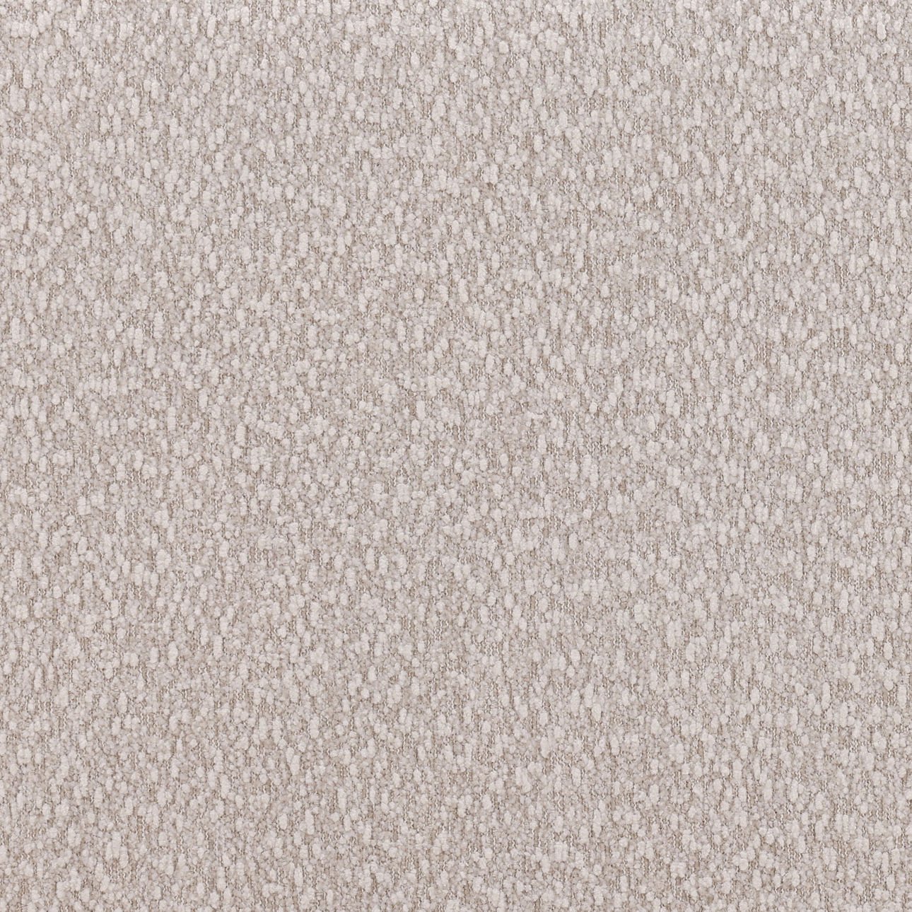 Tatum Cream and Dark Brown Chenille Fabric and Ash Wood Sofa 103.5 in Wide