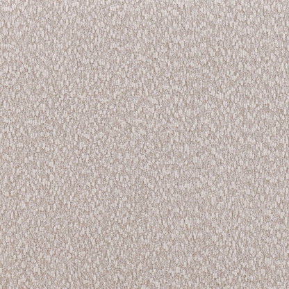 Tatum Cream and Dark Brown Chenille Fabric and Ash Wood Sofa 103.5 in Wide