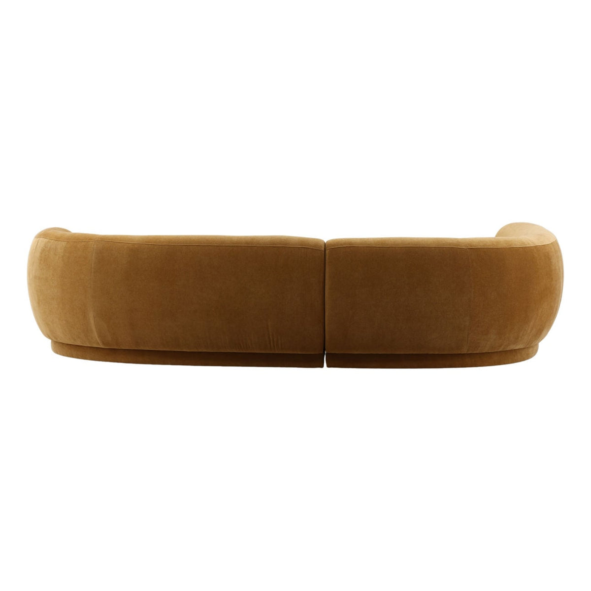 Refined Chenille Fabric Sectional