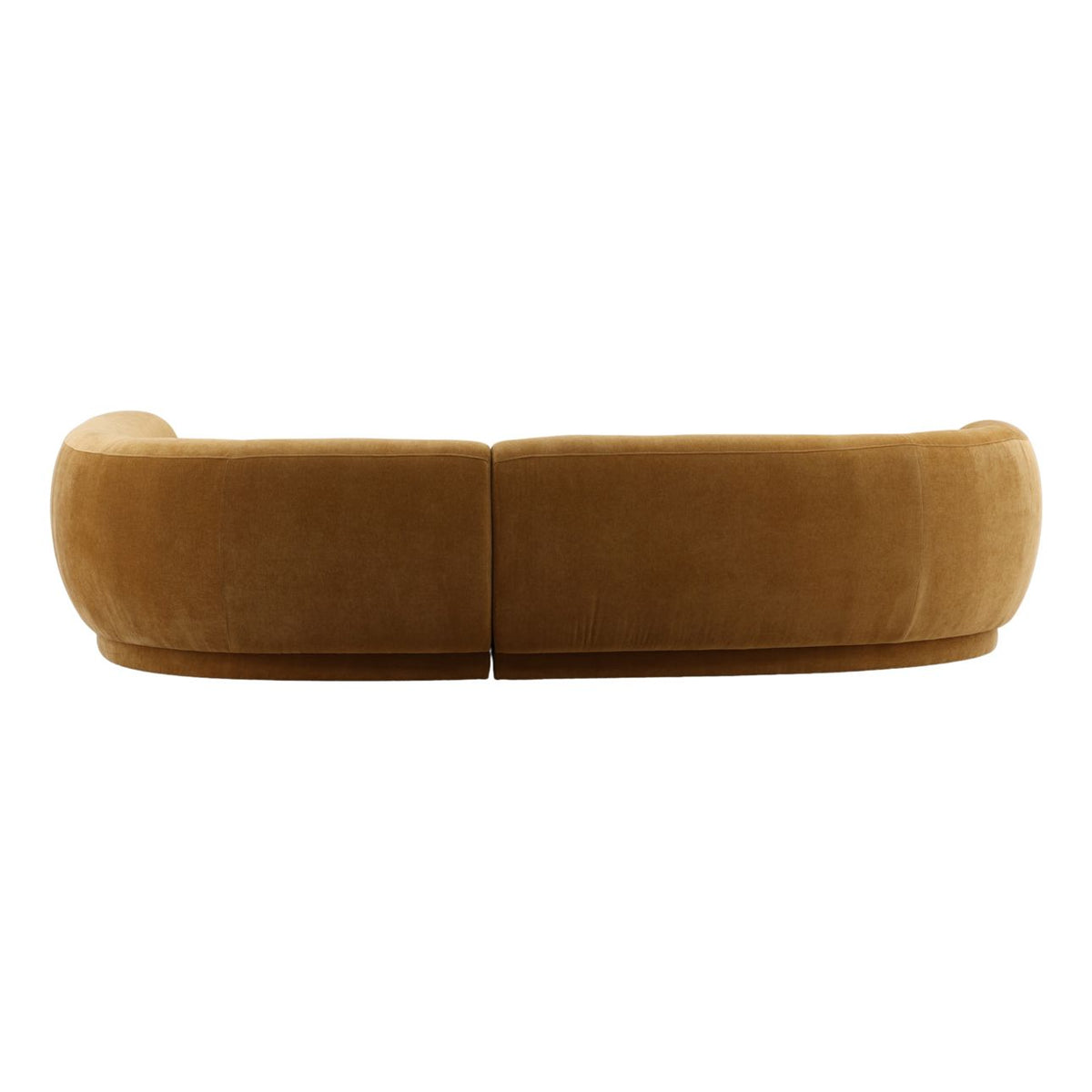 Refined Chenille Fabric Sectional