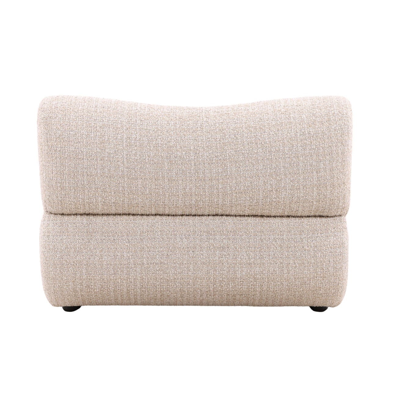 Sand Boucle Fabric Chair 38 in Wide