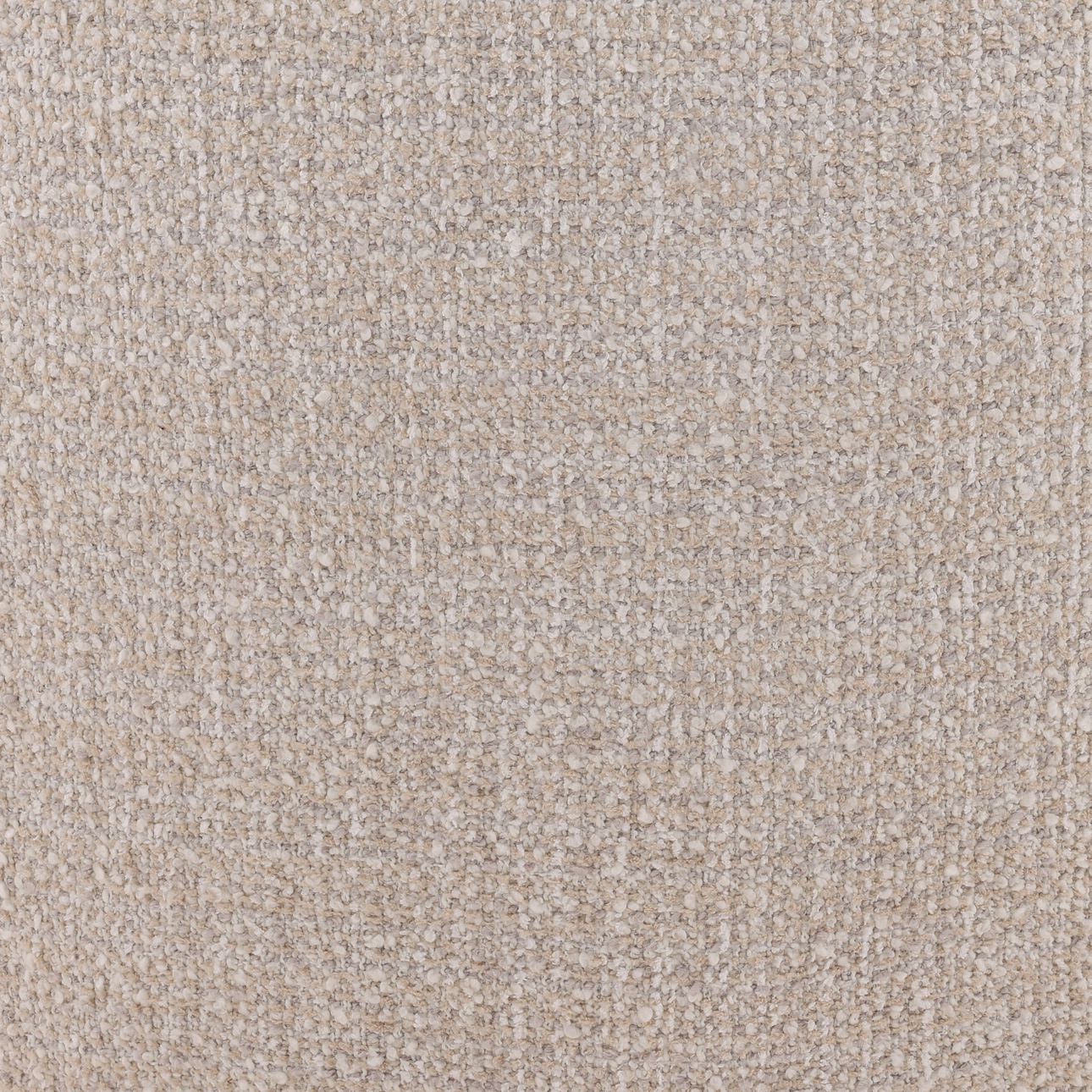 Sand and Brown Boucle Fabric and Ash Wood Chair 35 in Wide