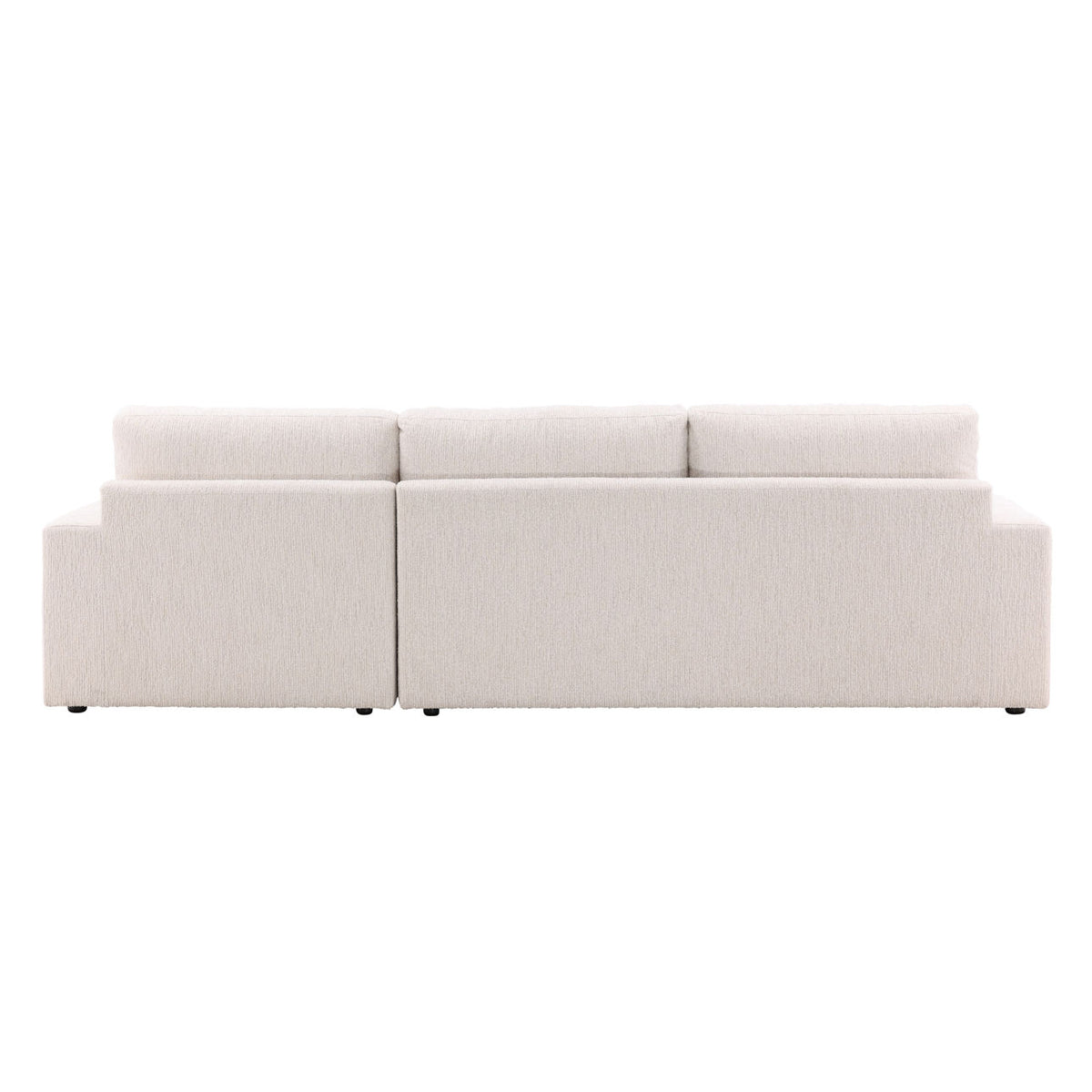 Elevated Chenille Fabric Sectional