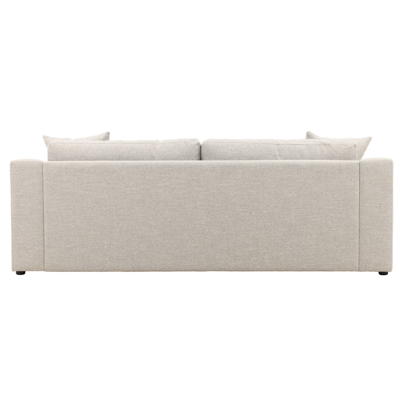 Field Cloud Tweed Fabric Sofa 95 in Wide