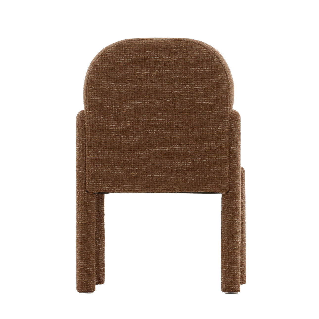 Field Clay Tweed Fabric Chair 22.5 in Wide