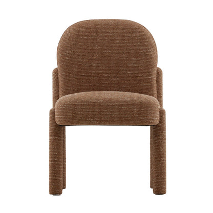 Field Clay Tweed Fabric Chair 22.5 in Wide