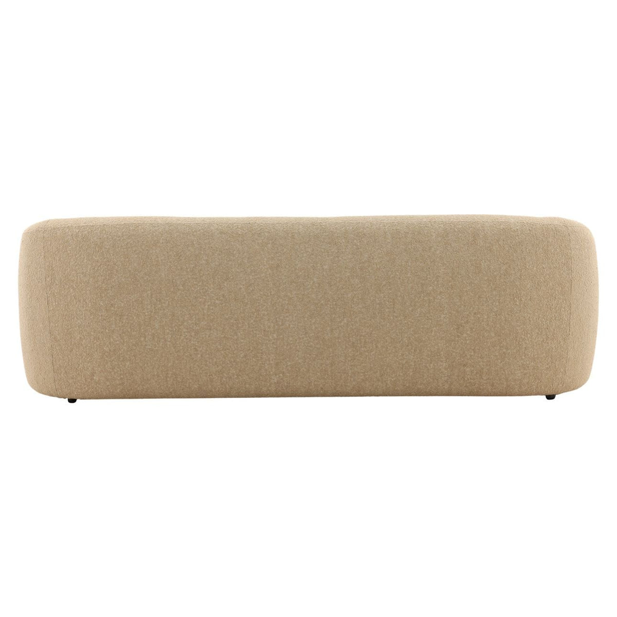 Crafted Chunky Boucle Fabric Sofa