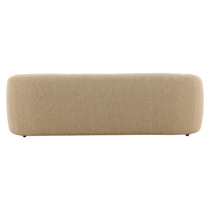 Crafted Chunky Boucle Fabric Sofa