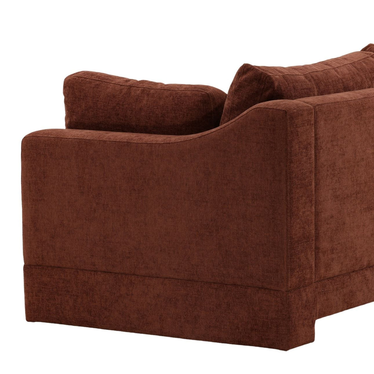 Artisan Basketweave Tweed Fabric Sofa