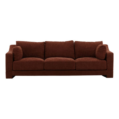 Artisan Basketweave Tweed Fabric Sofa