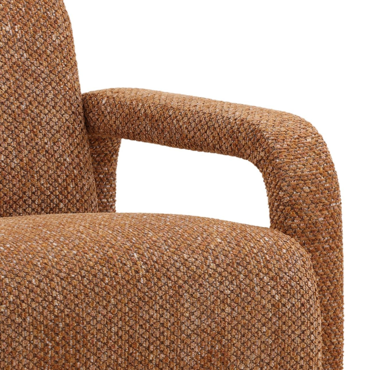 Modern Chunky Woven Chenille Fabric Home Accent