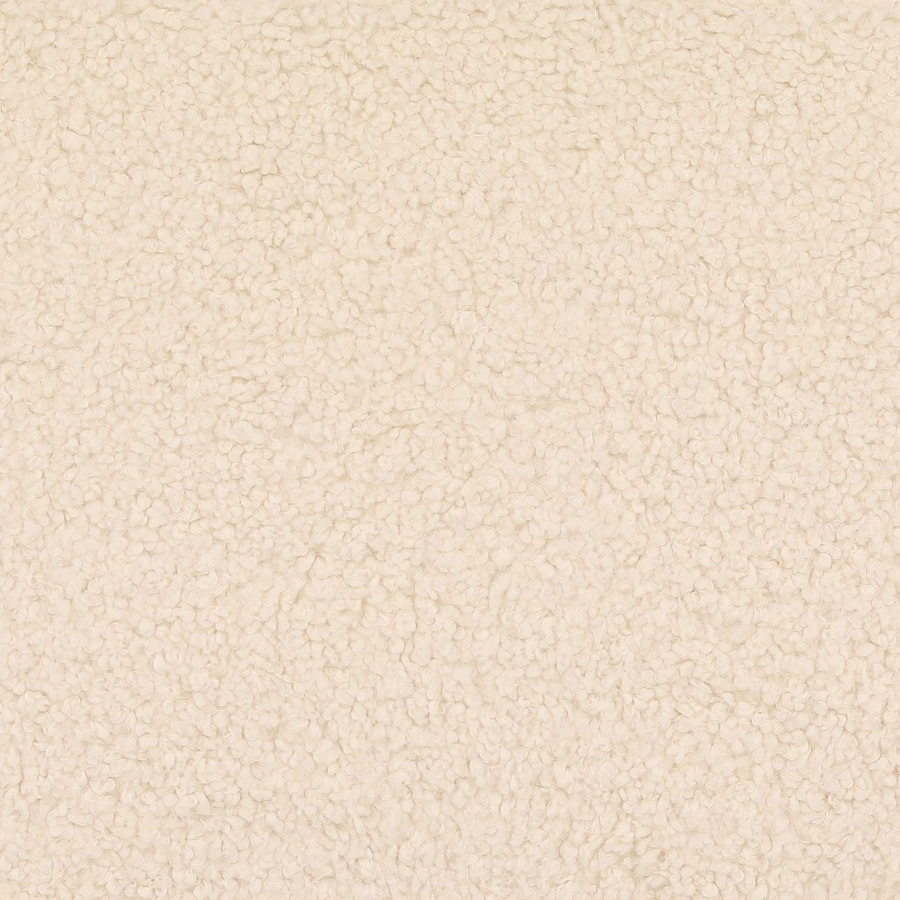 Cream and Light Natural Sherpa Fabric and Elm Wood Bench 56 in Wide