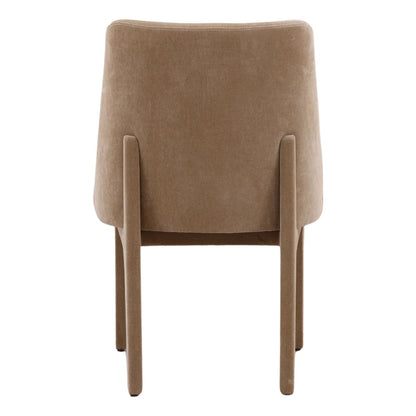 Signature Velvet Fabric Dining Chair