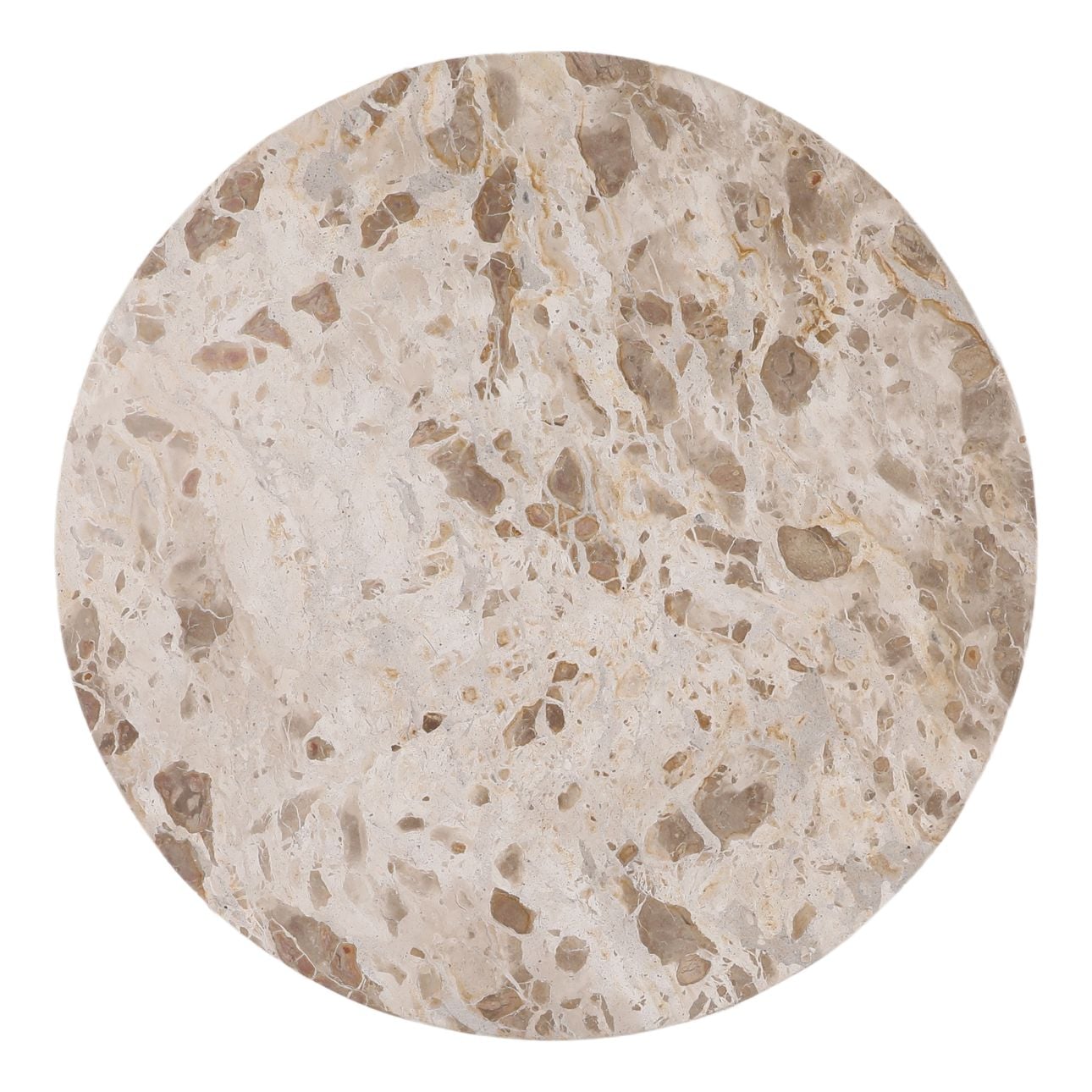 Beige Tendu Marble Table 30 in Wide