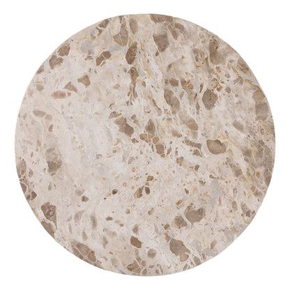 Beige Tendu Marble Table 30 in Wide